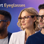 Zeelool classic black frames: A perfect blend of minimalist design and smart eyeglasses technology.