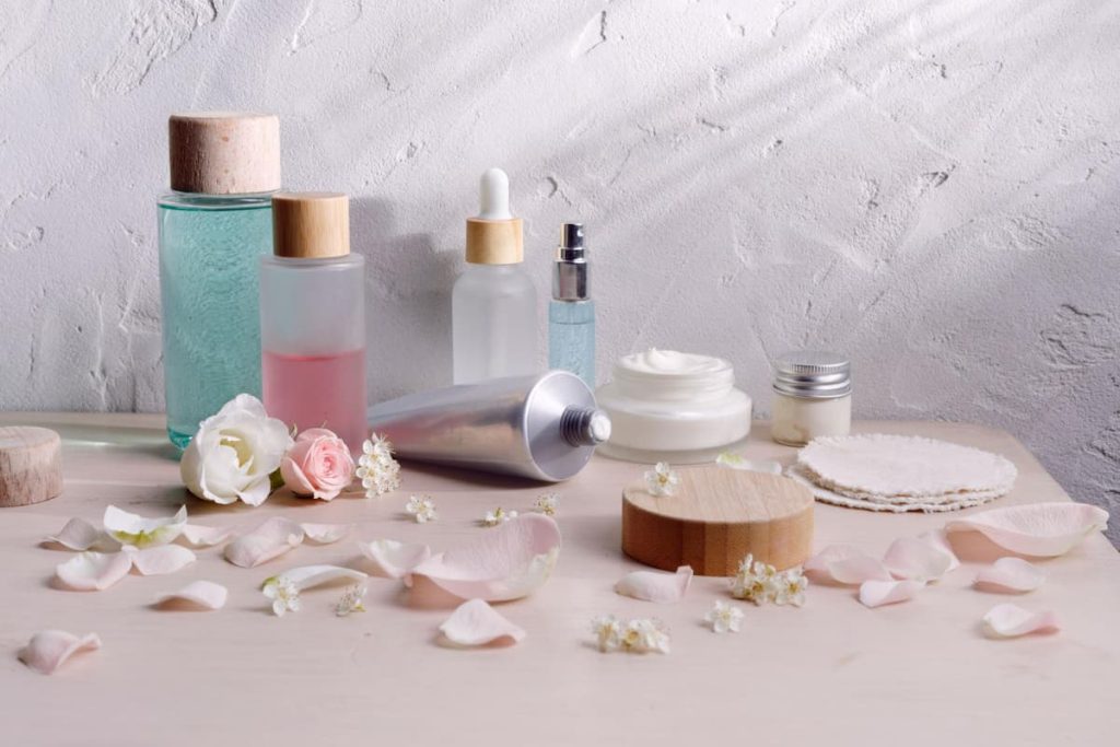 how to layer skincare morning routine with cleanser serum moisturizer